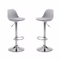 PACK 2 TABOURETS KANSAS
