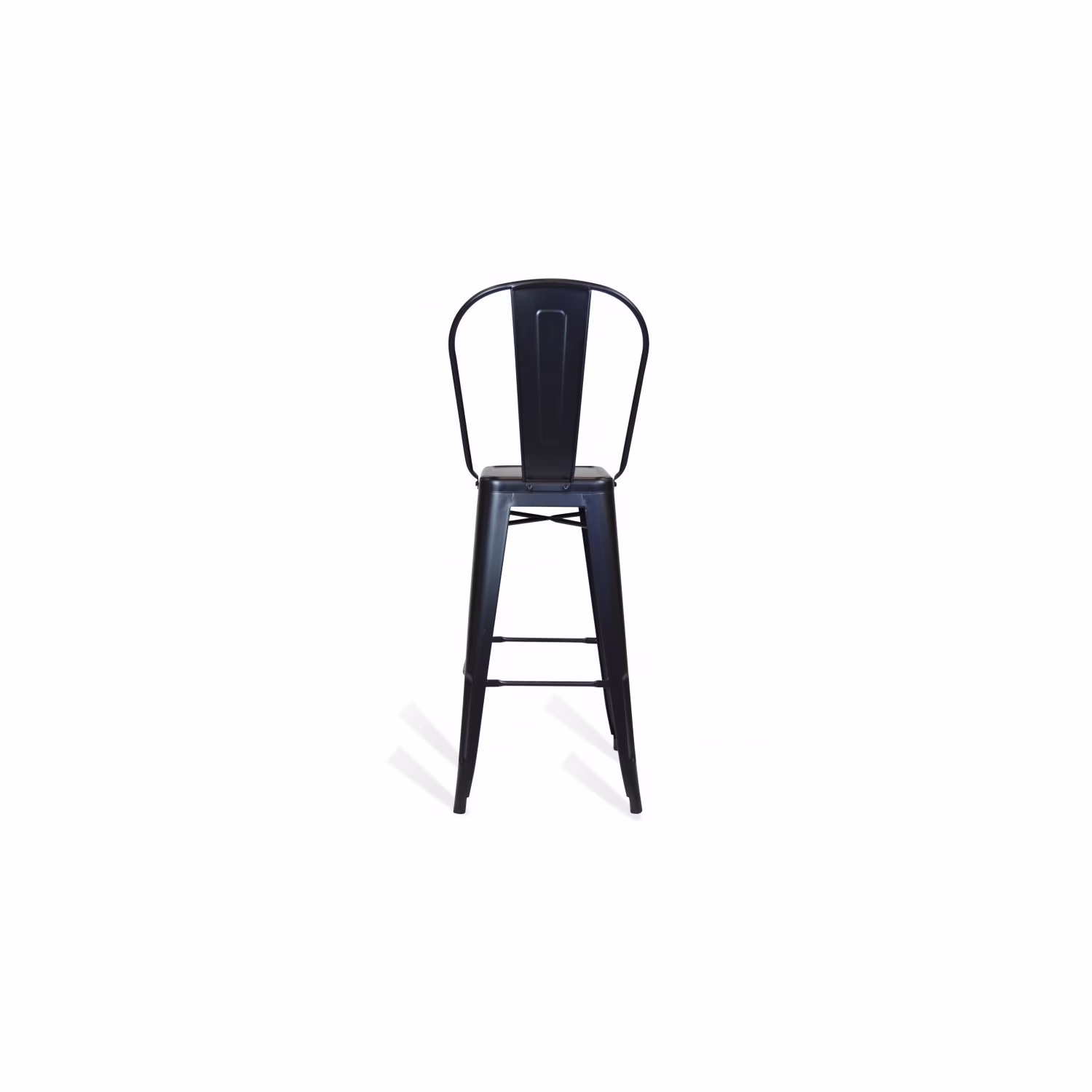 PACK 4 TABURETES BISTRO MATT HIGHBACK