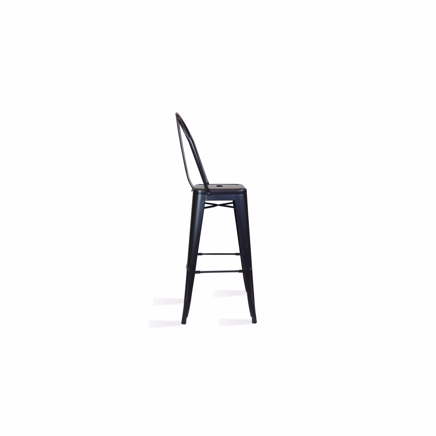 PACK 4 TABURETES BISTRO MATT HIGHBACK