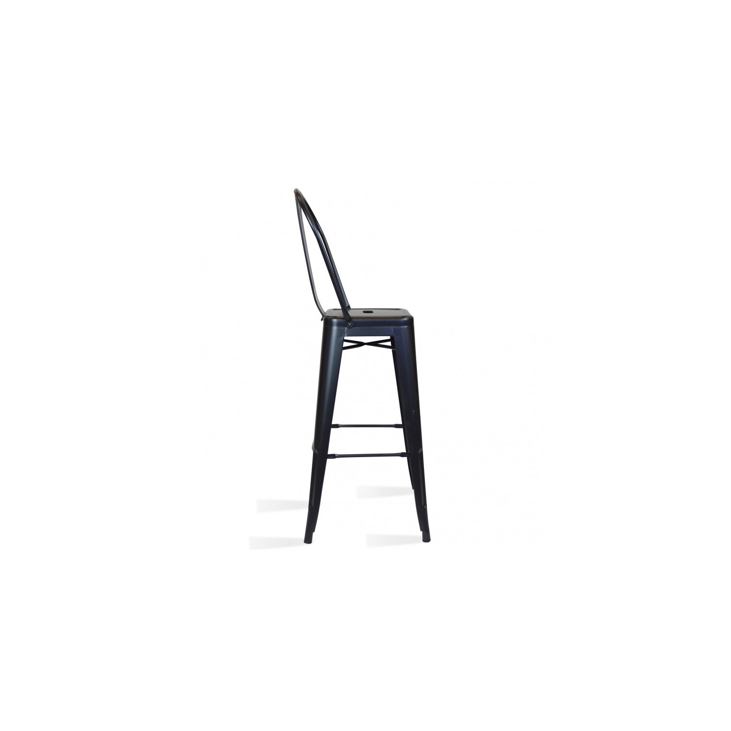 PAKKAUS 4 TABUREETTIA BISTRO MATT HIGHBACK