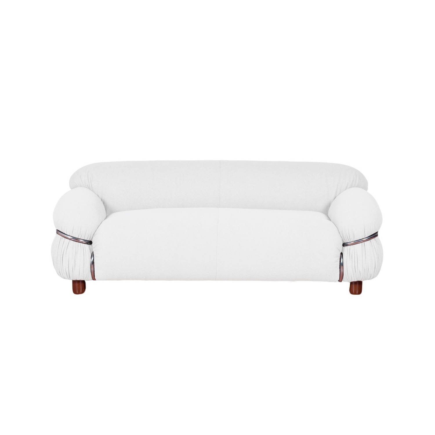 OLYMPIA 2-SITZ-SOFA, GEPOLSTERT MIT SHERPA-STOFF