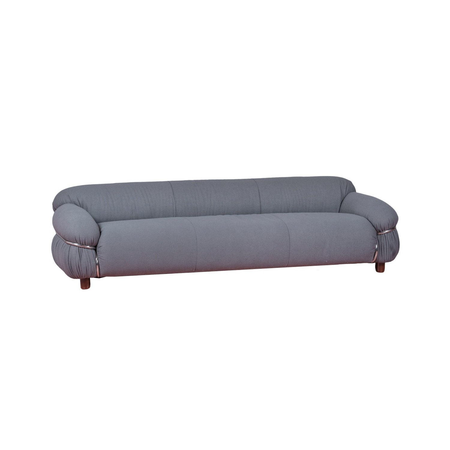 SOFA OLYMPIA DE 3 PLAZAS TAPIZADO EN TEJIDO SHERPA