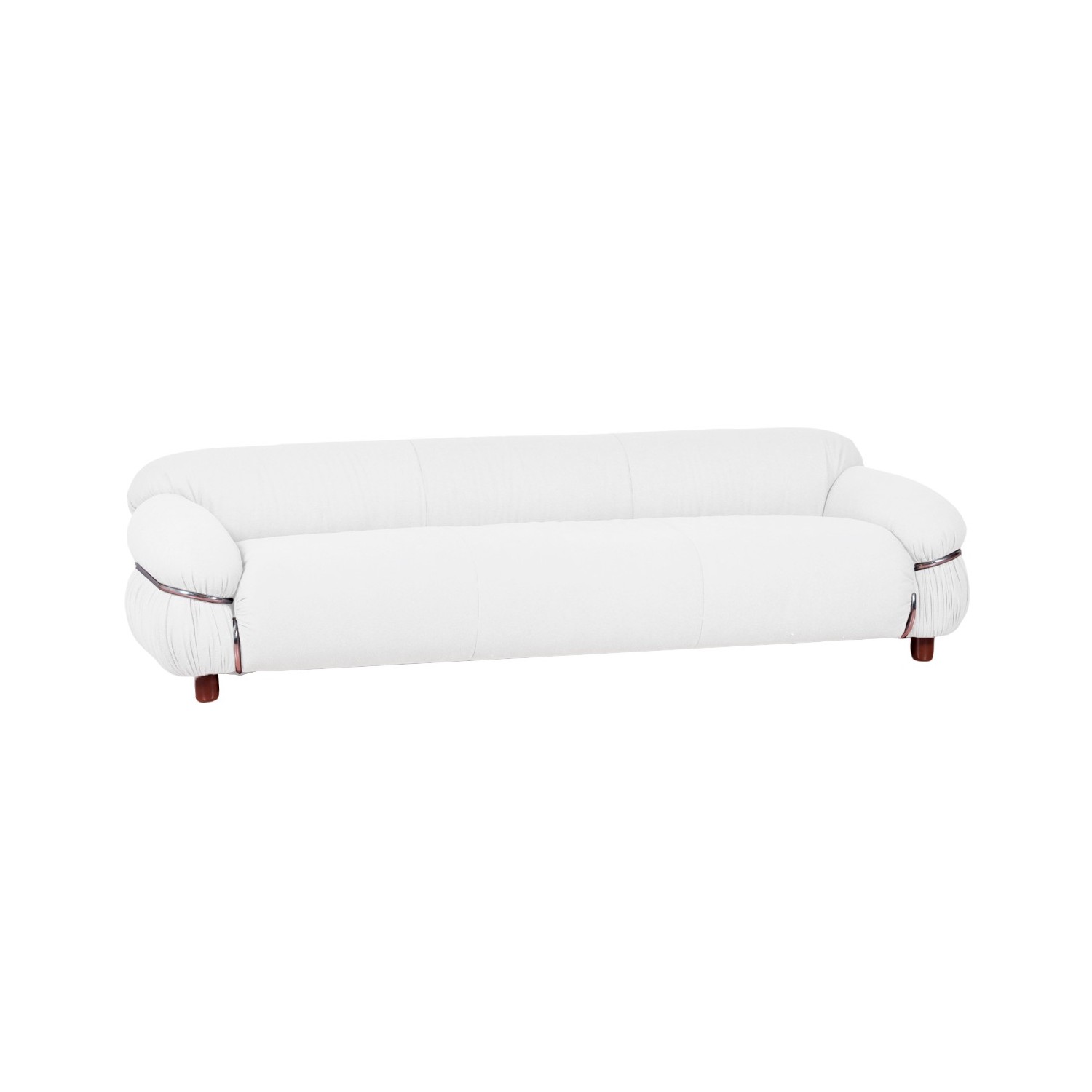 SOFA OLYMPIA DE 3 PLAZAS TAPIZADO EN TEJIDO SHERPA