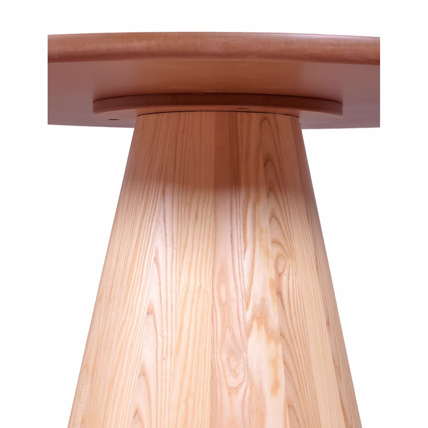 Table de salle à manger gigogne 120cm en bois de frêne