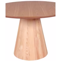 Table de salle à manger gigogne 120cm en bois de frêne