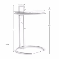 Table d'appoint design Eileen Gray Table Nest Dream - 28