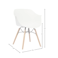 Silla de comedor de diseño Temu Nest Dream - 24