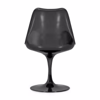 Lotus Chair All Black with cotton cushion FURNMOD - 38