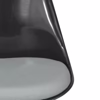 Lotus Chair All Black with cotton cushion FURNMOD - 21