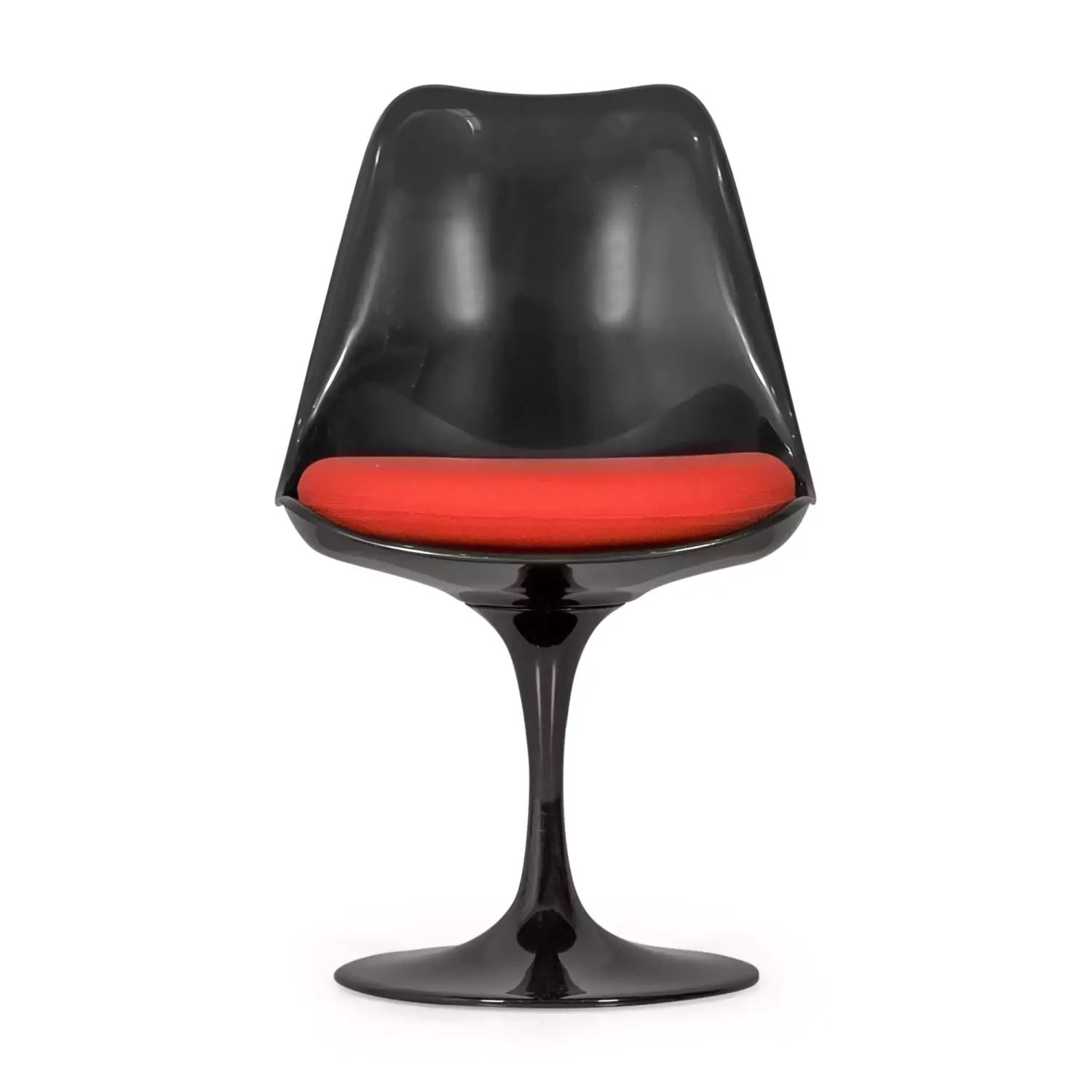 Lotus Chair All Black with cotton cushion FURNMOD - 3