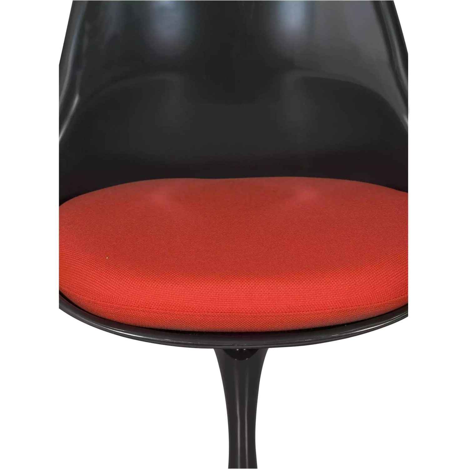 Chaise Lotus All Black avec coussin en coton FURNMOD - 4