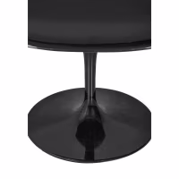Chaise Lotus Arms All Black avec coussin en coton FURNMOD - 4
