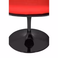 Chaise Lotus Arms All Black avec coussin en coton FURNMOD - 23