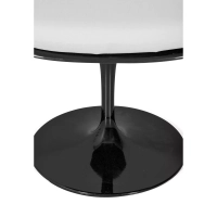 Lotus Arms Chair All Black with cotton cushion FURNMOD - 34