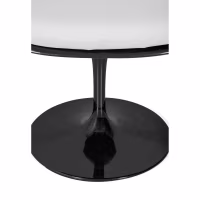 Chaise Lotus Arms All Black avec coussin en coton FURNMOD - 34