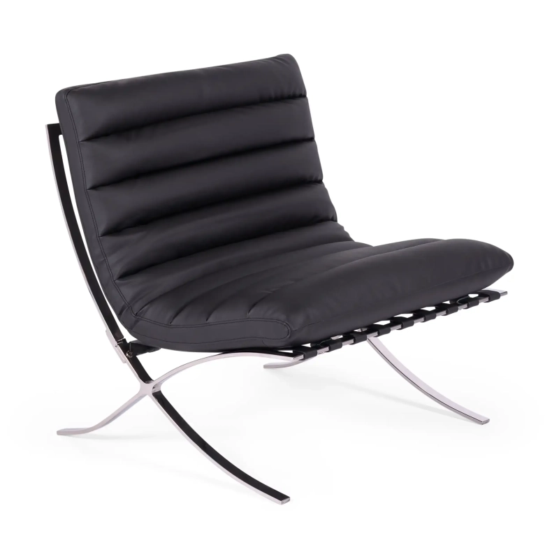 Design armchair upholstered in synthetic leather - Madrid Nest Dream - 1