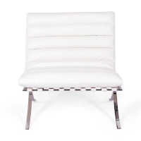 Design Sessel gepolstert in Kunstleder - Madrid Nest Dream - 12