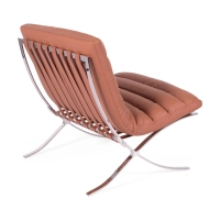 Design armchair upholstered in synthetic leather - Madrid Nest Dream - 23