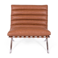 Design armchair upholstered in synthetic leather - Madrid Nest Dream - 27