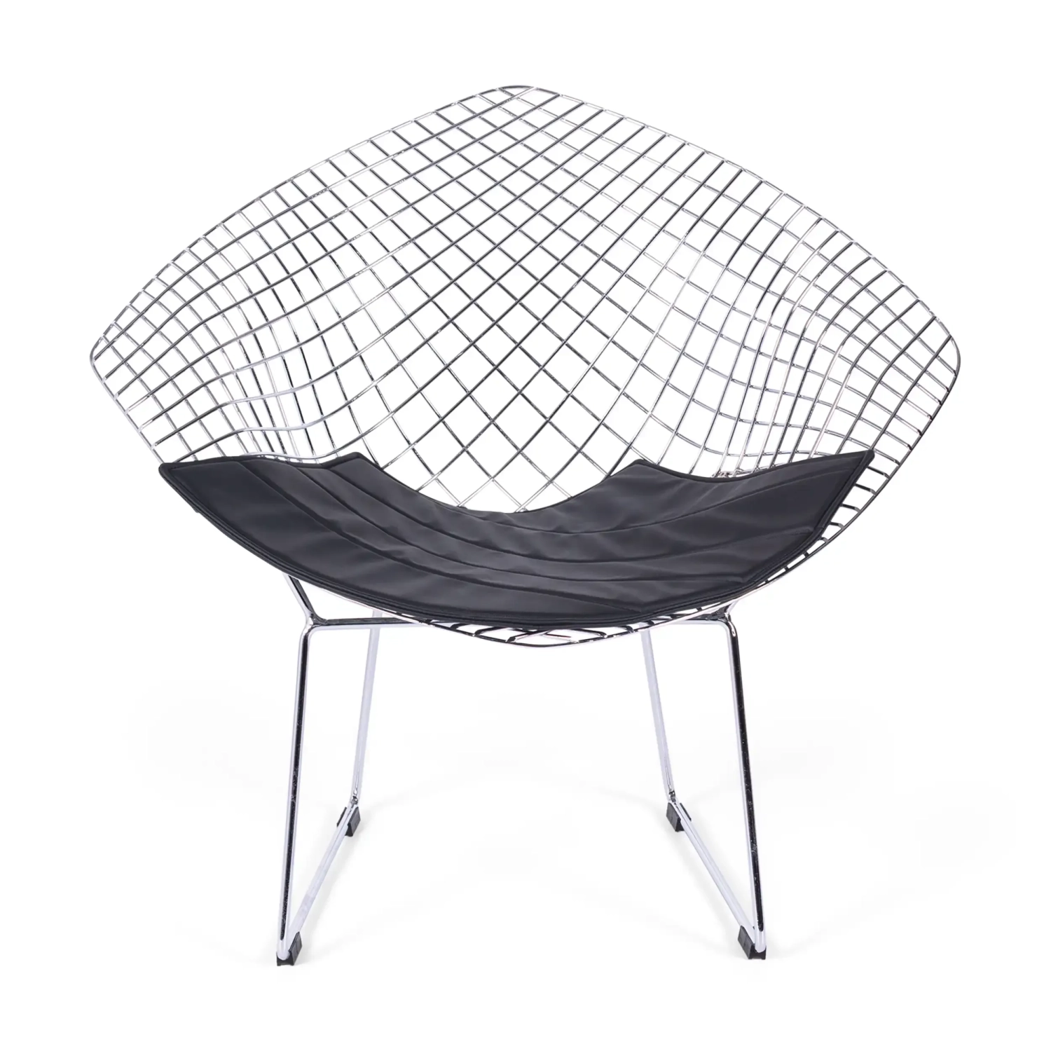 Diamond Design nojatuoli kromattua terästä FURNMOD - 4