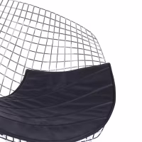Fauteuil design en acier chromé Diamond FURNMOD - 5