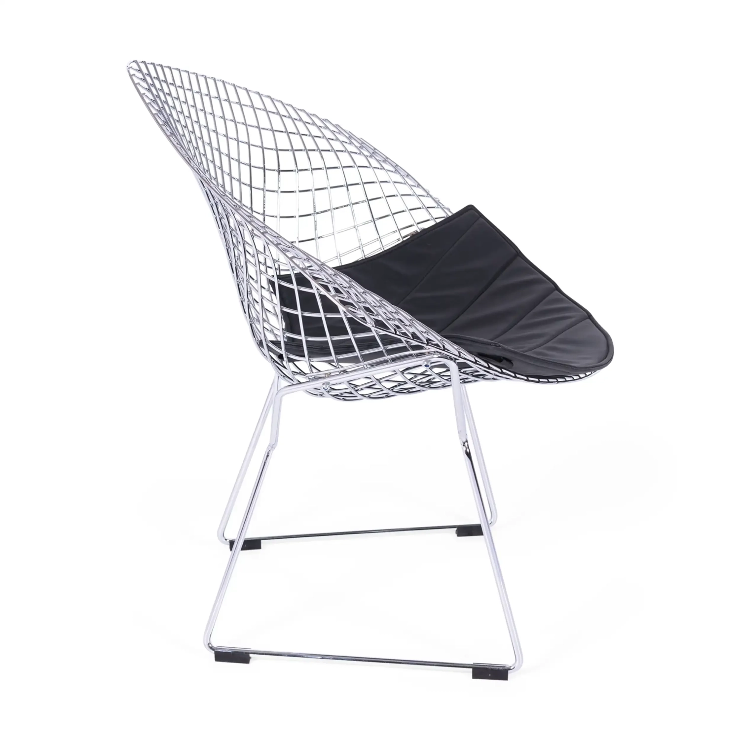 Diamond Design nojatuoli kromattua terästä FURNMOD - 7