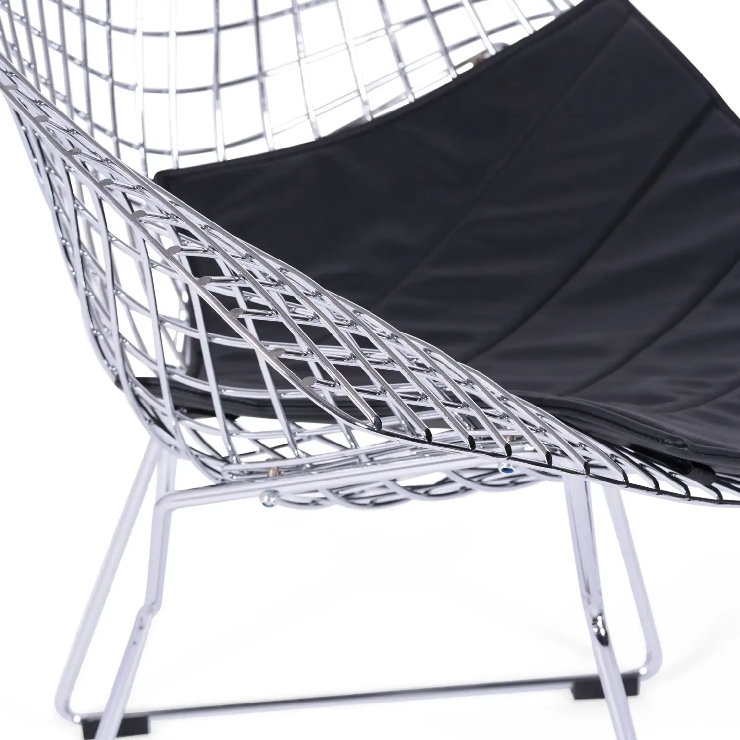 Fauteuil design en acier chromé Diamond FURNMOD - 2