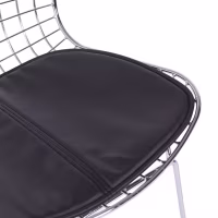 Chaise de salle à manger en acier chromé Berta FURNMOD - 2