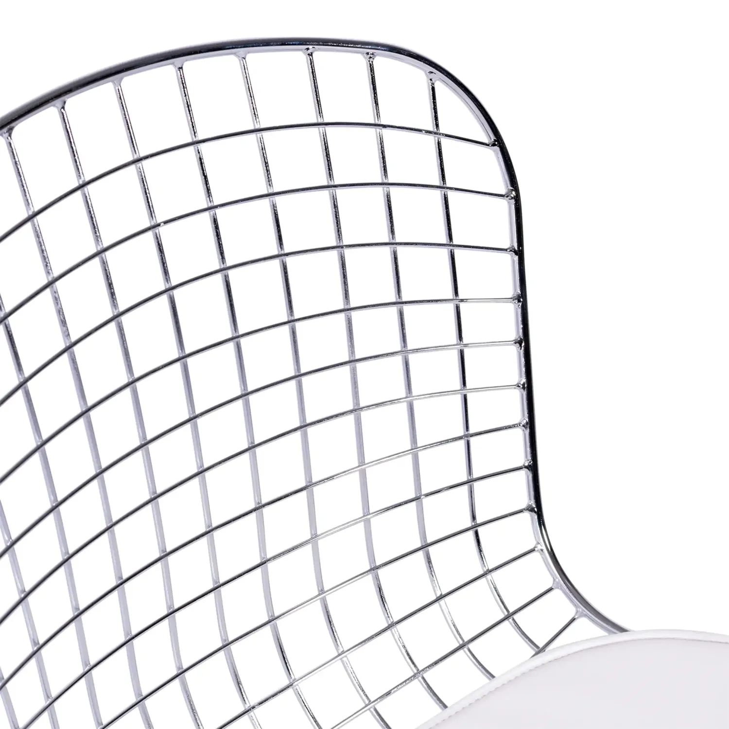 Chaise de salle à manger en acier chromé Berta FURNMOD - 12