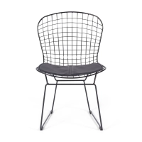 Berta black steel dining chair Berta FURNMOD - 3
