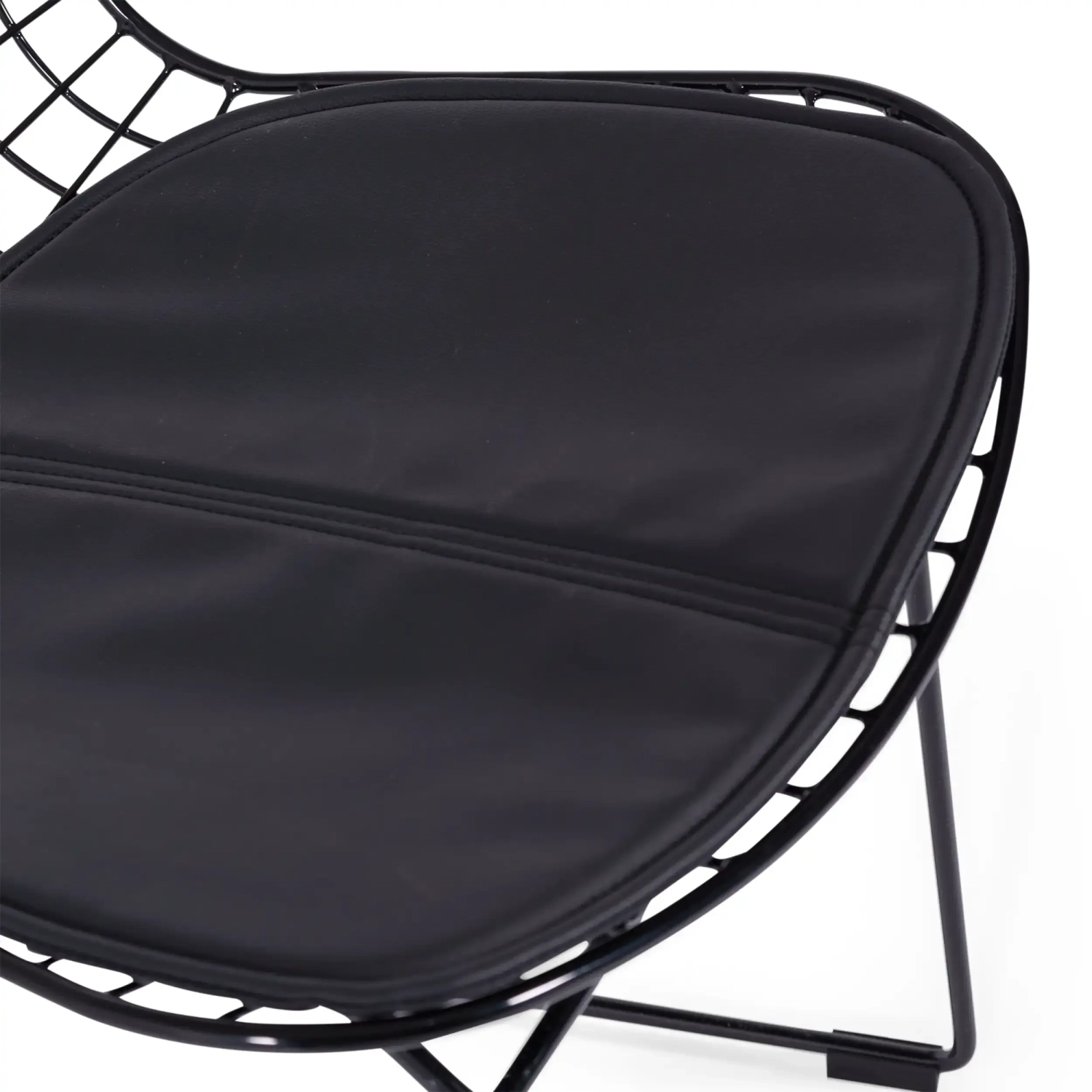 Berta black steel dining chair Berta FURNMOD - 4