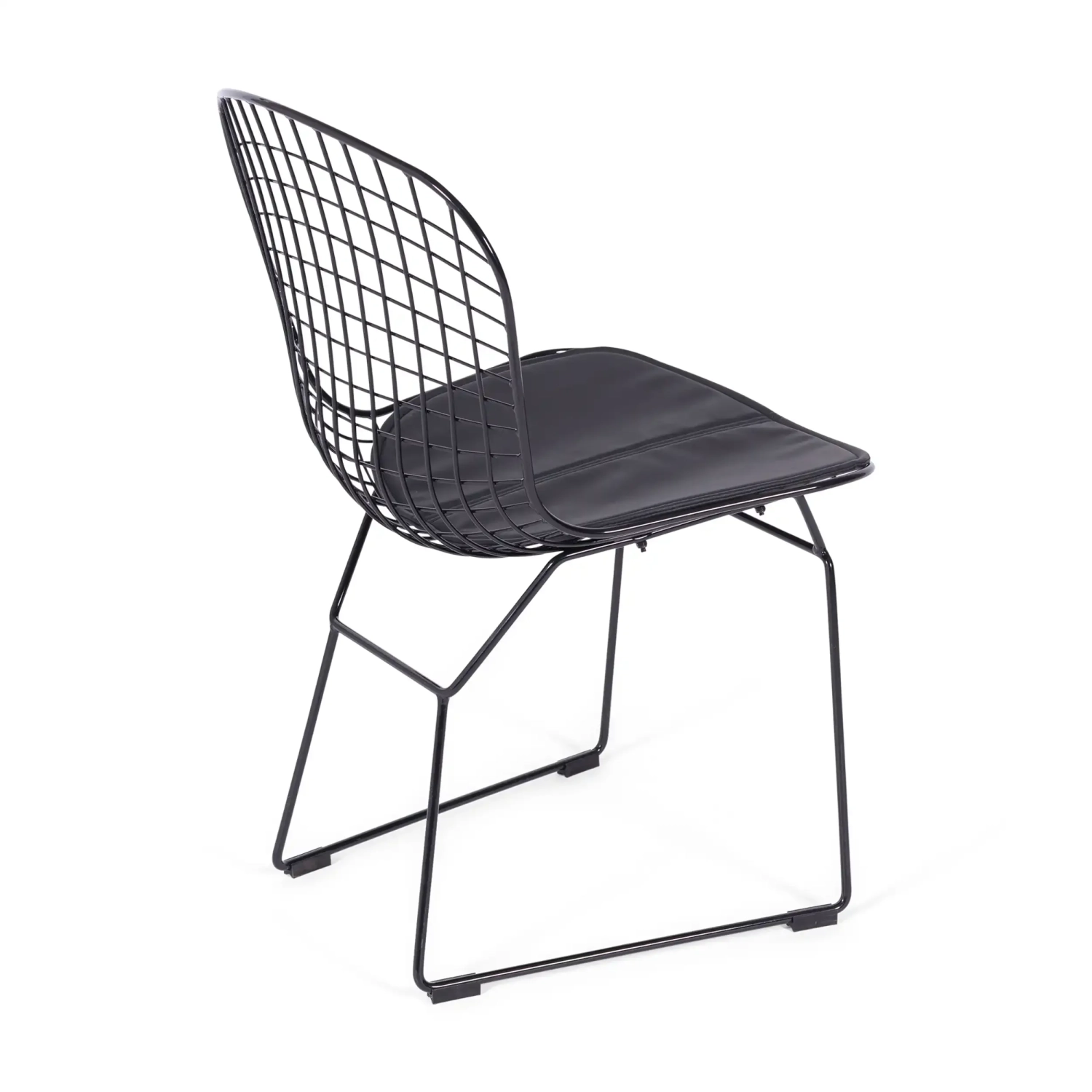 Berta black steel dining chair Berta FURNMOD - 7