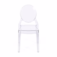 Chaise de salle à manger transparente Lousiana FURNMOD - 3