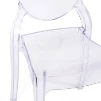 Cadeira de jantar transparente Lousiana FURNMOD - 4
