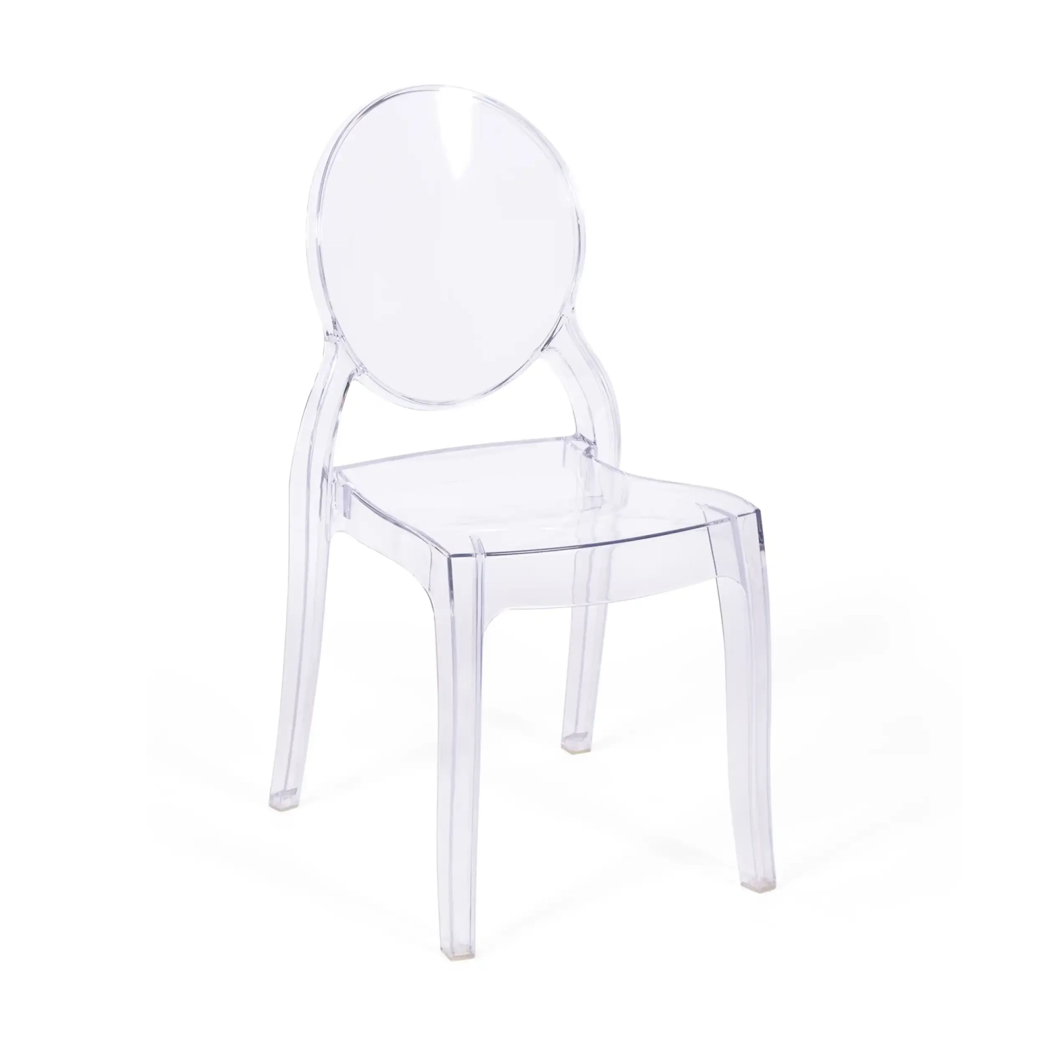 Lousiana transparent dining chair FURNMOD - 1