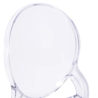 Cadeira de jantar transparente Lousiana FURNMOD - 5