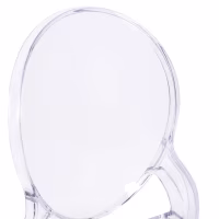 Chaise de salle à manger transparente Lousiana FURNMOD - 5