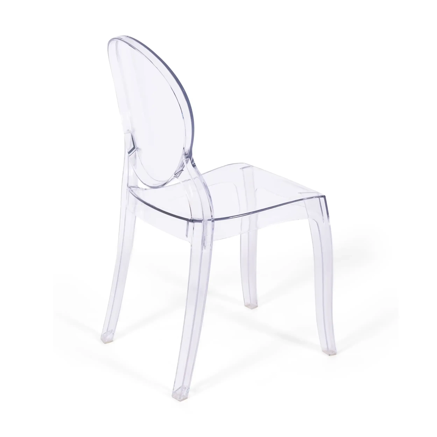 Lousiana transparent dining chair FURNMOD - 9