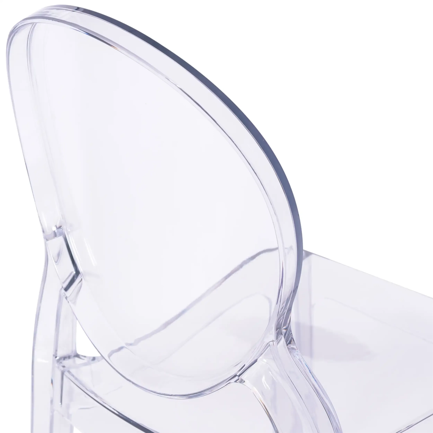 Lousiana transparent dining chair FURNMOD - 11