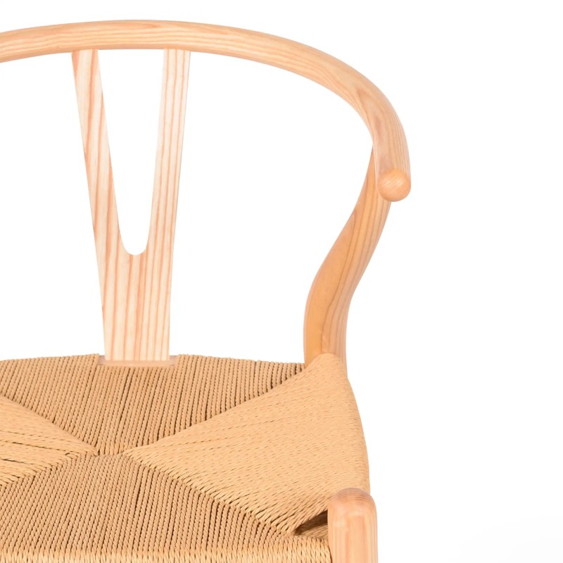 Sedia Wish CH24 Fatta a Mano in Legno di Frassino FURNMOD - 2