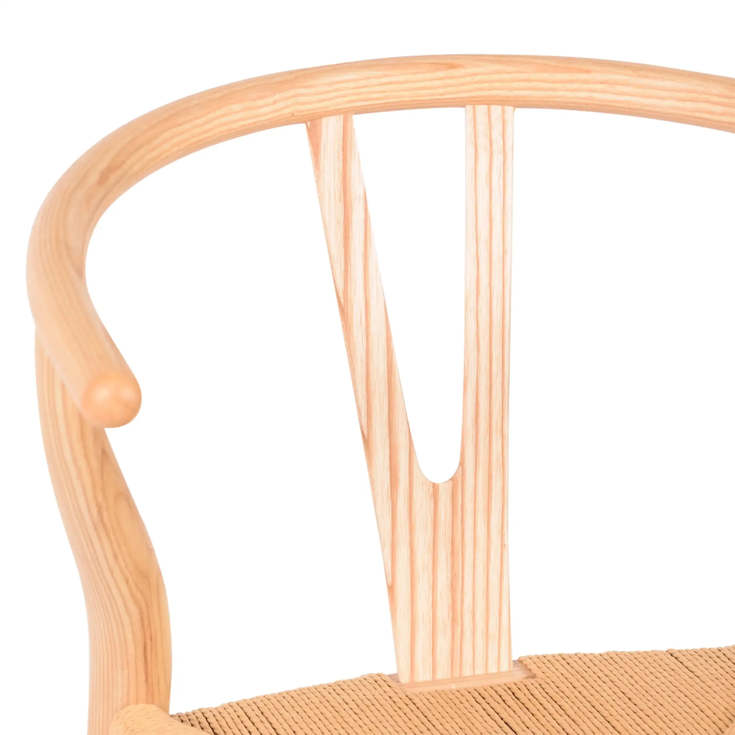Wish CH24 Chair Handmade in Ash Wood FURNMOD - 4