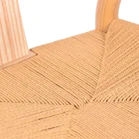 Wish CH24 Chair Handmade in Ash Wood FURNMOD - 7