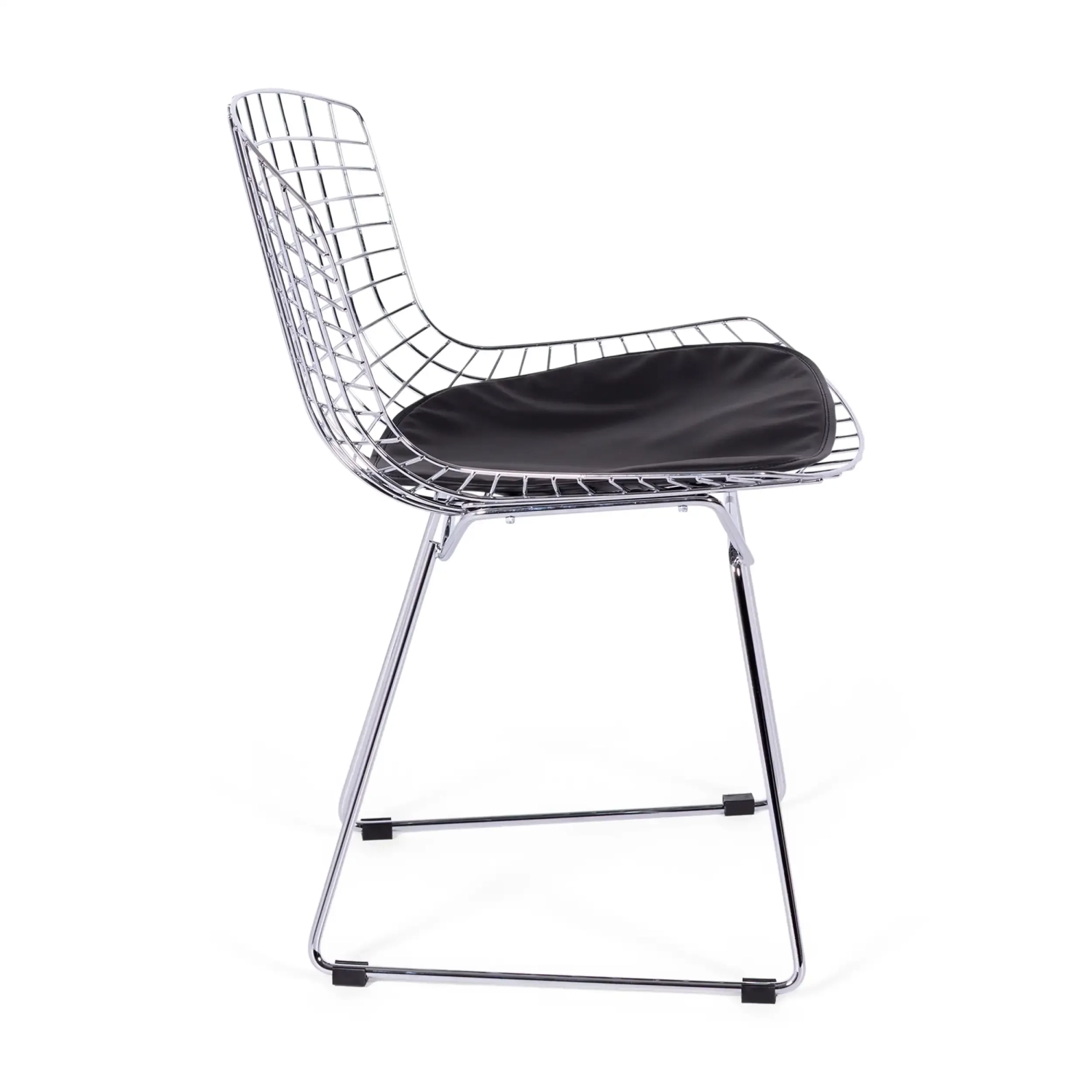 Berta Stuhl "High Quality" aus Verchromtem Stahl FURNMOD - 5