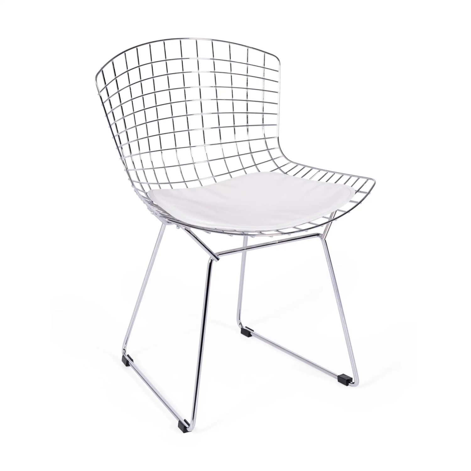 Réplica Silla Bertoia "High Quality" en Acero Cromado del famoso diseñador Hans J. Wegner