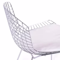 Chaise Berta "Haute Qualité" en Acier Chromé FURNMOD - 14