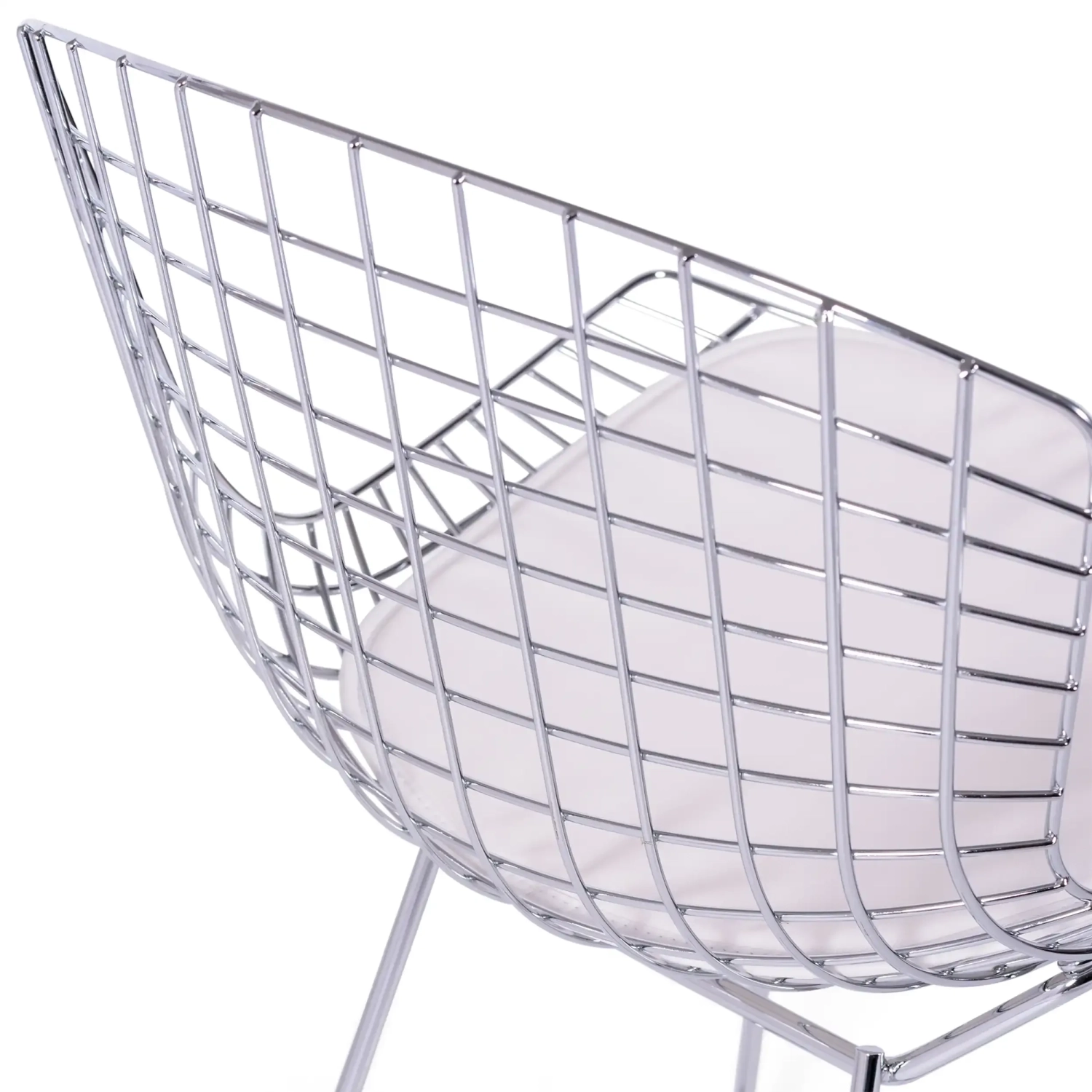 Replika krzesła HQ Chrome Bertoia - Krzesła metalowe - Meble designerskie