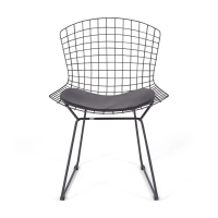 Réplique Chaise Bertoia in Noir - Chaise industrielle - MeublesConcept