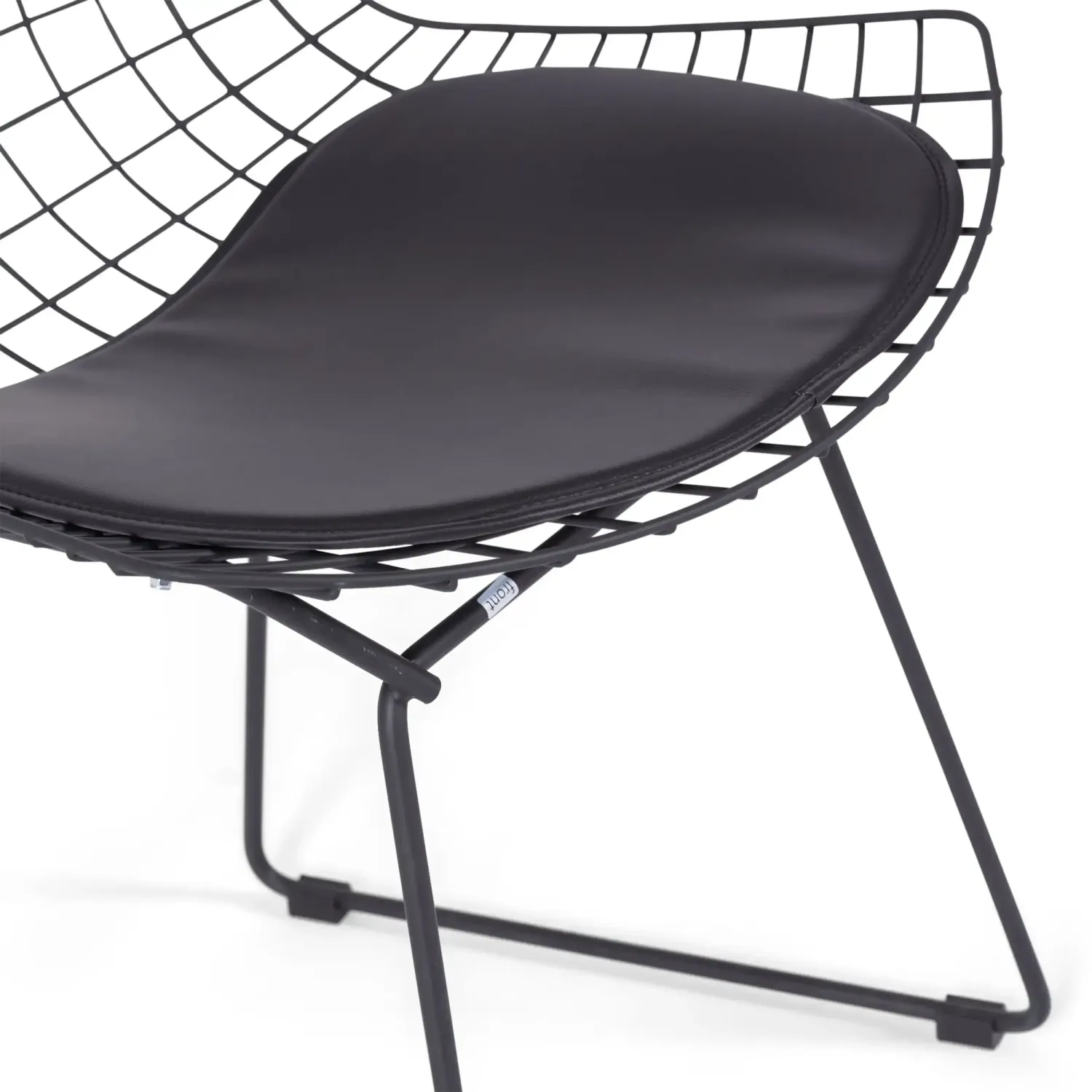 Réplique Chaise Bertoia in Noir - Chaise industrielle - MeublesConcept