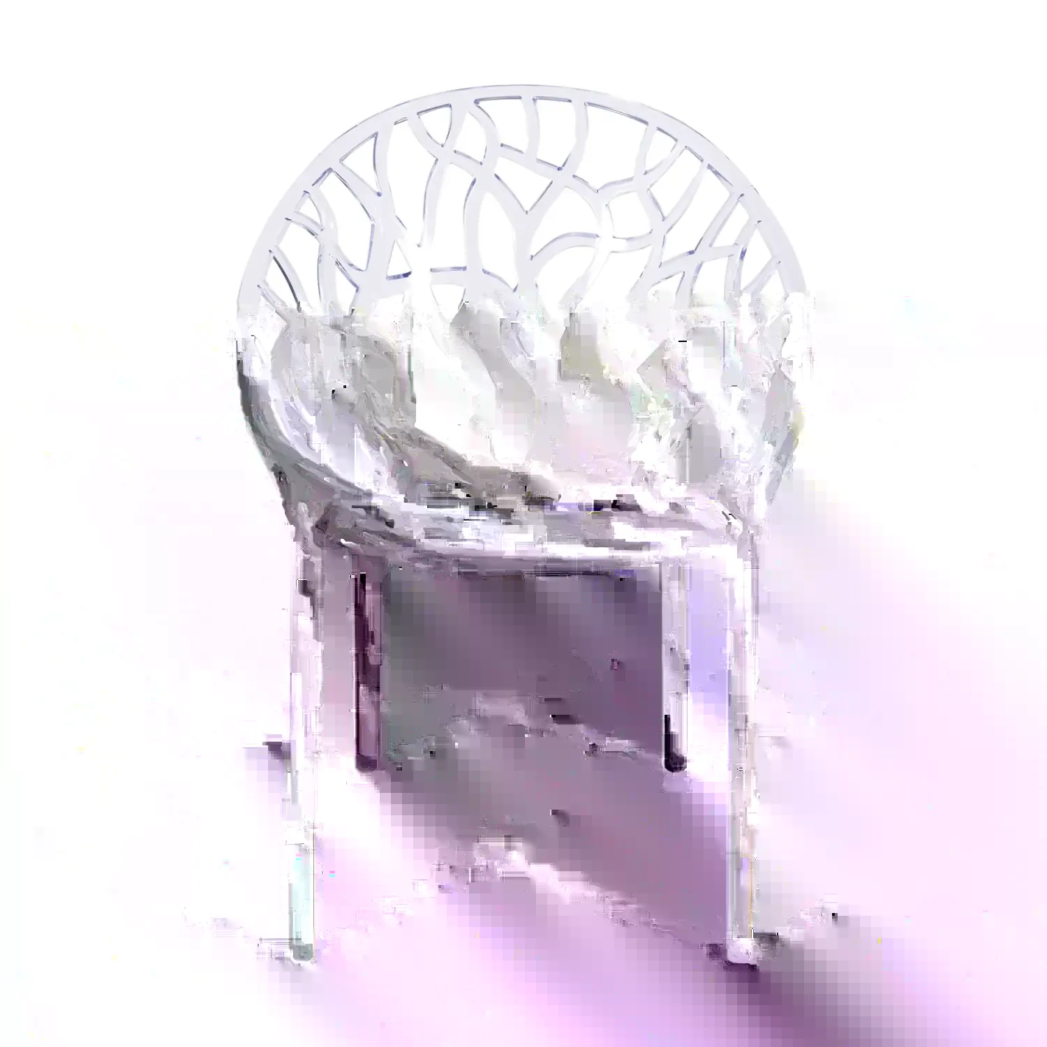Chaise en cristal transparente - Chaises de jardin - Meubles Concept