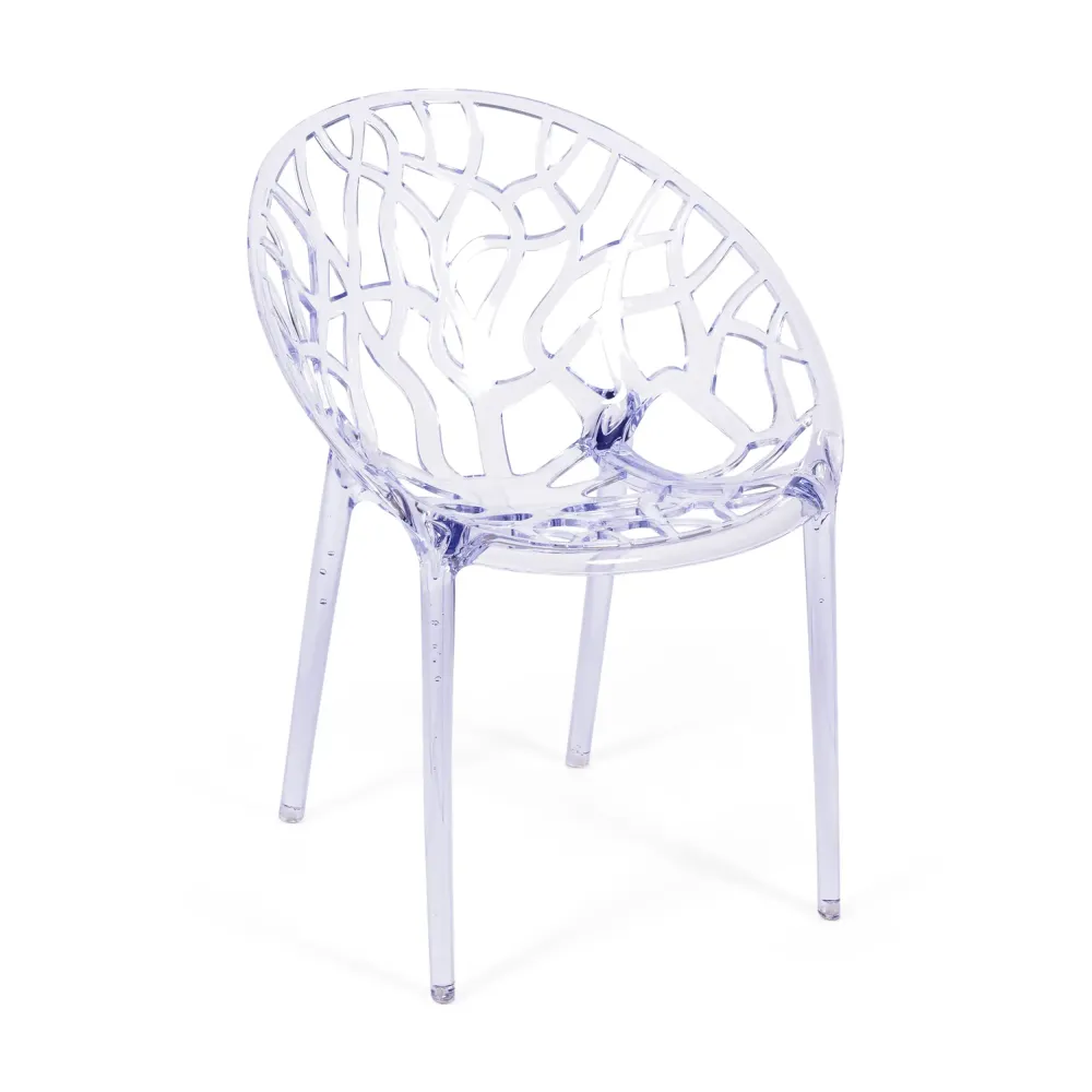 Chaise d'extérieur transparente Chrystal Réplique